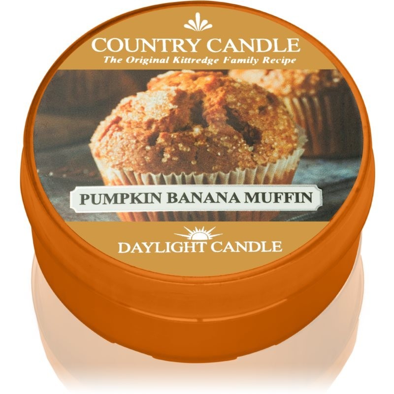 Country Candle Pumpkin Banana Muffin tealight candle 42 g