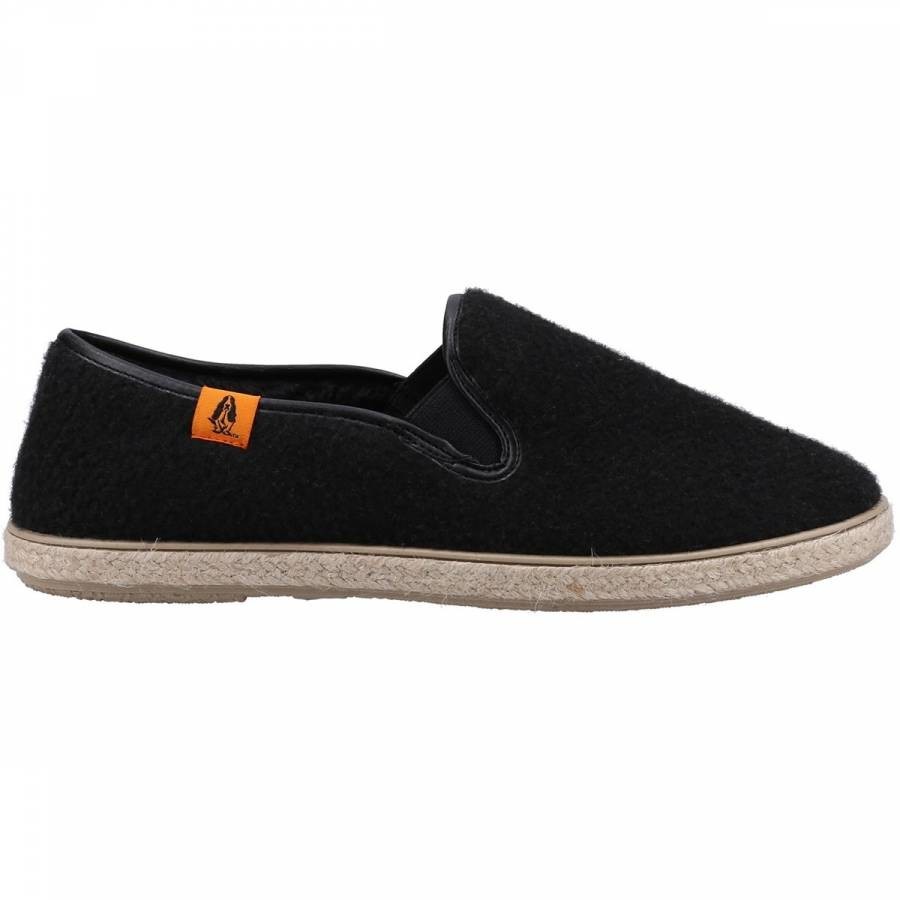 Black Cosy Recycled Classic Slipper