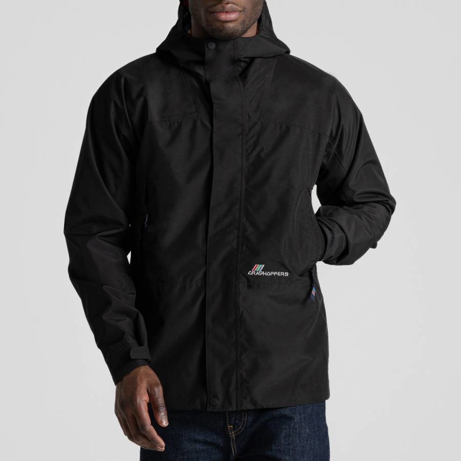 Black Dustin Waterproof Jacket