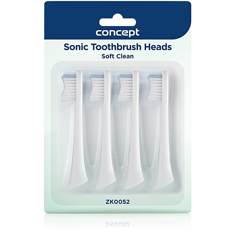 Concept Soft Clean ZK0052 toothbrush replacement heads for ZK500x 4 pc