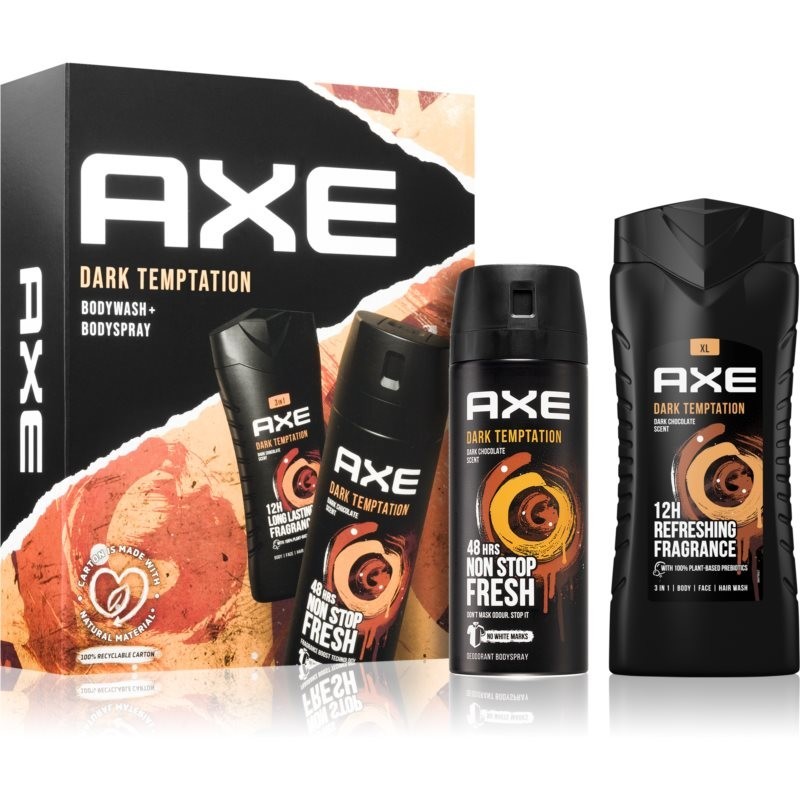 Axe Dark Temptation gift set (for the body)