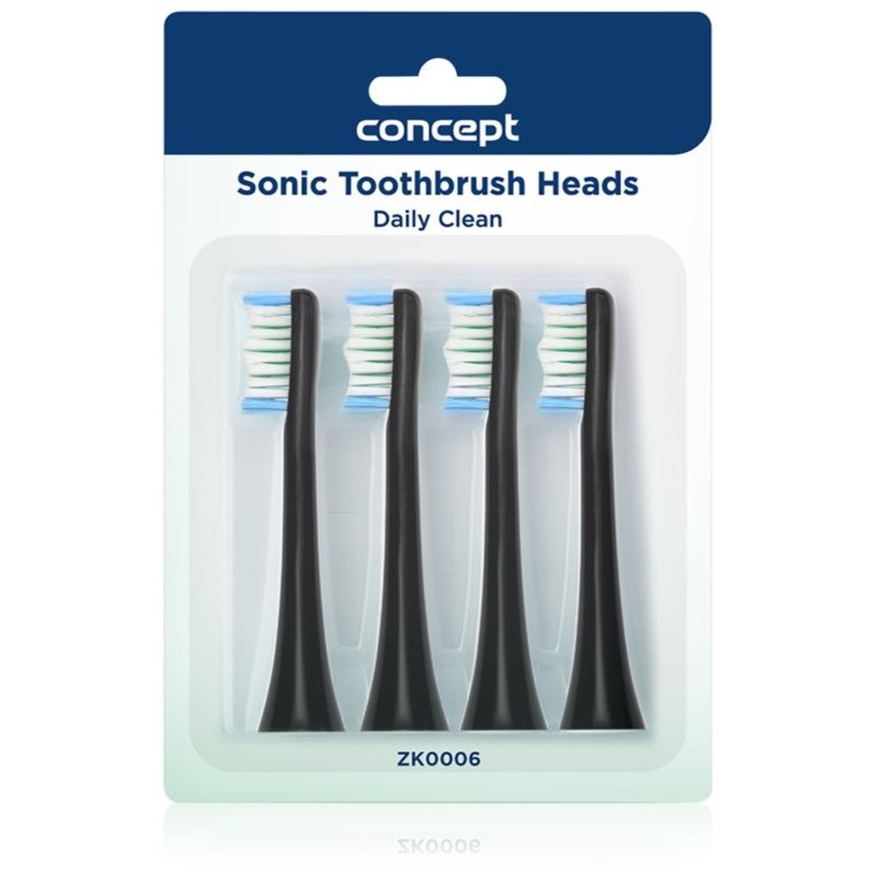 Concept Daily Clean ZK0006 replacement heads for toothbrush for ZK40xx 4 pc