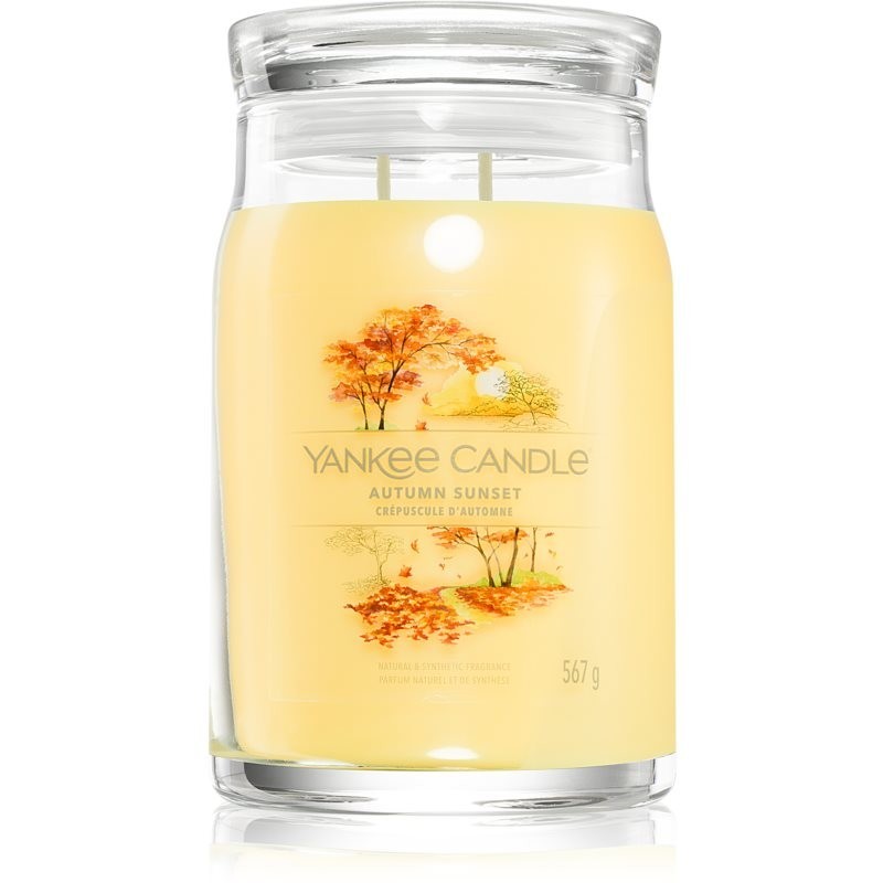 Yankee Candle Autumn Sunset scented candle 567 g