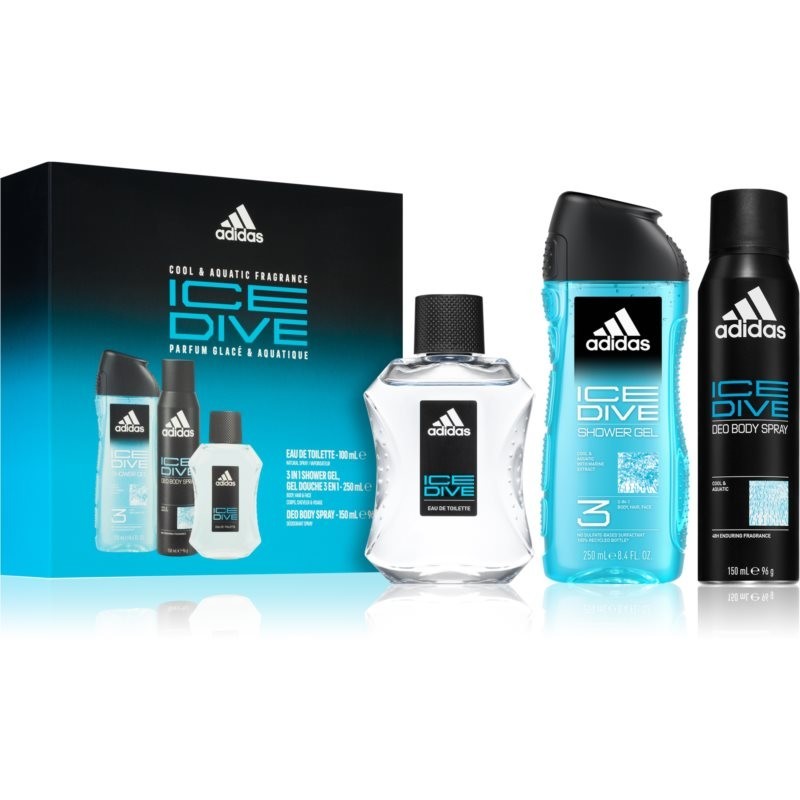 Adidas Ice Dive Edition 2023 gift set (for the body) for men