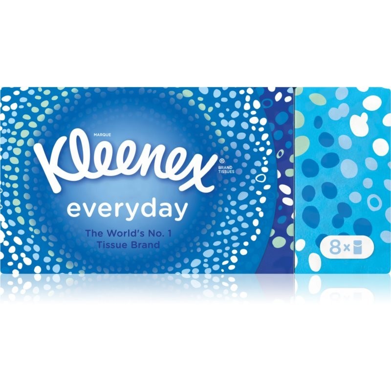 Kleenex Everyday paper tissues 8x9 pc