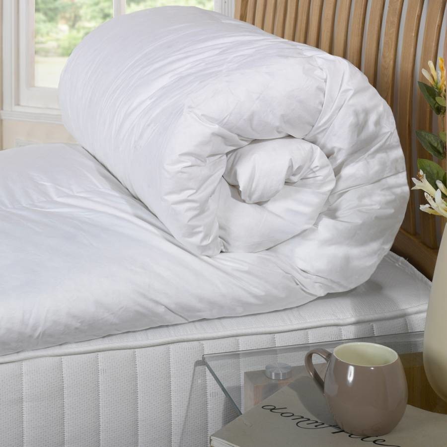 Goose Feather and Down Super King 10.5 Tog Duvet