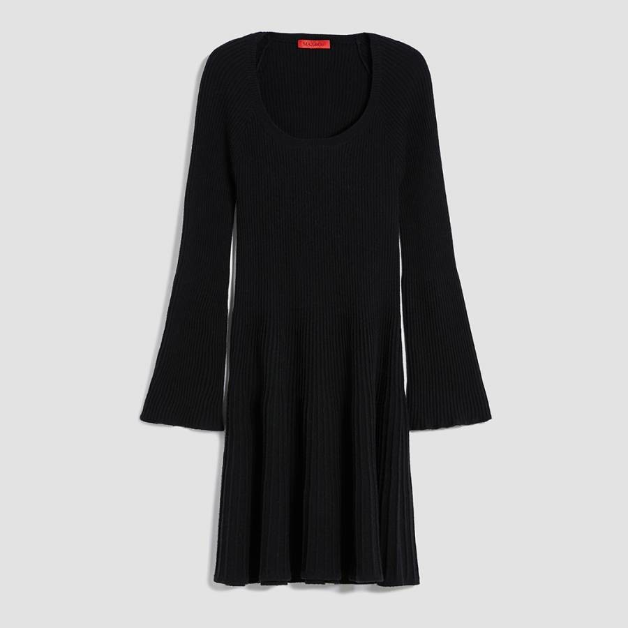 Black Palco Midi Dress