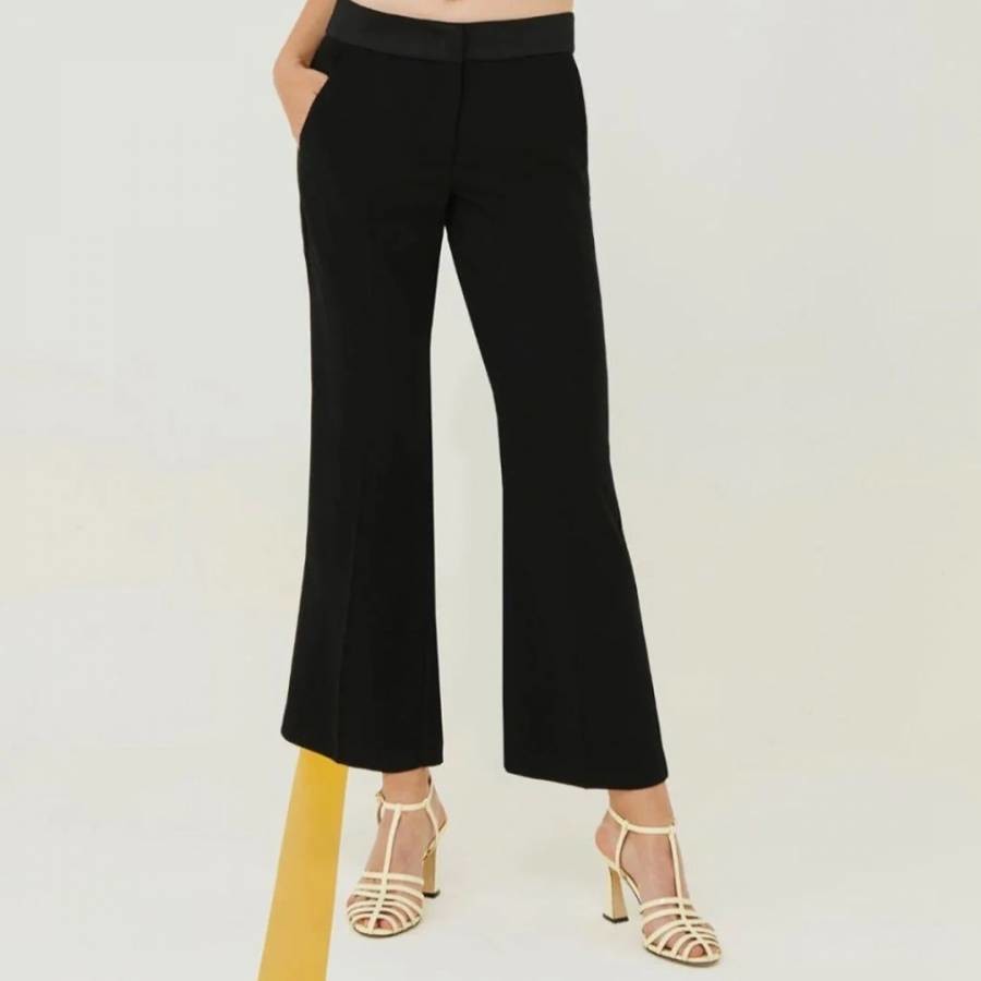 Black Dida Flare Trousers