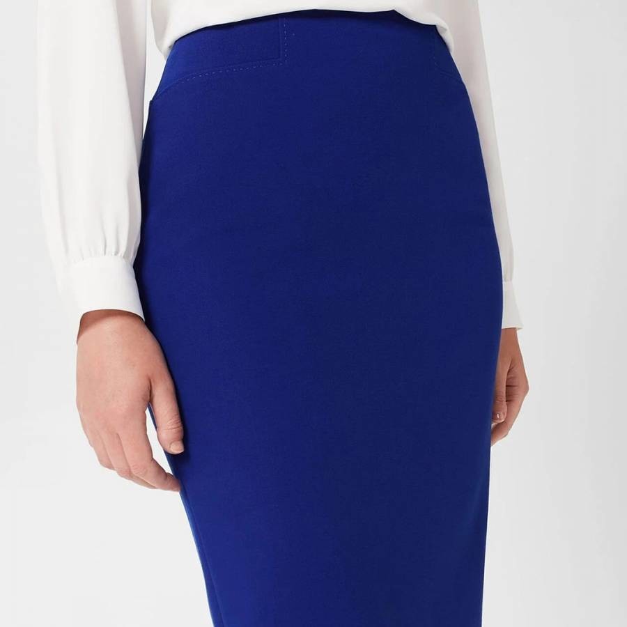 Blue Brielle Midi Skirt