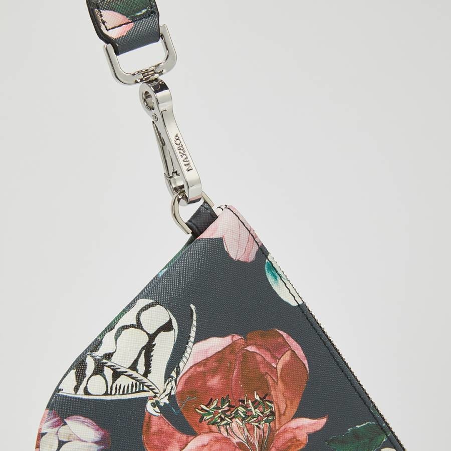Black/Multi Norma Floral Bag