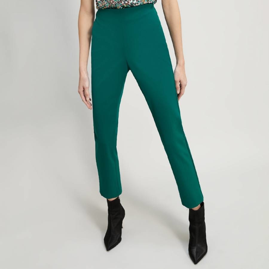 Green Sogno straight Trousers