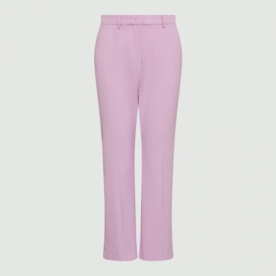 Lilac India Straight Trousers