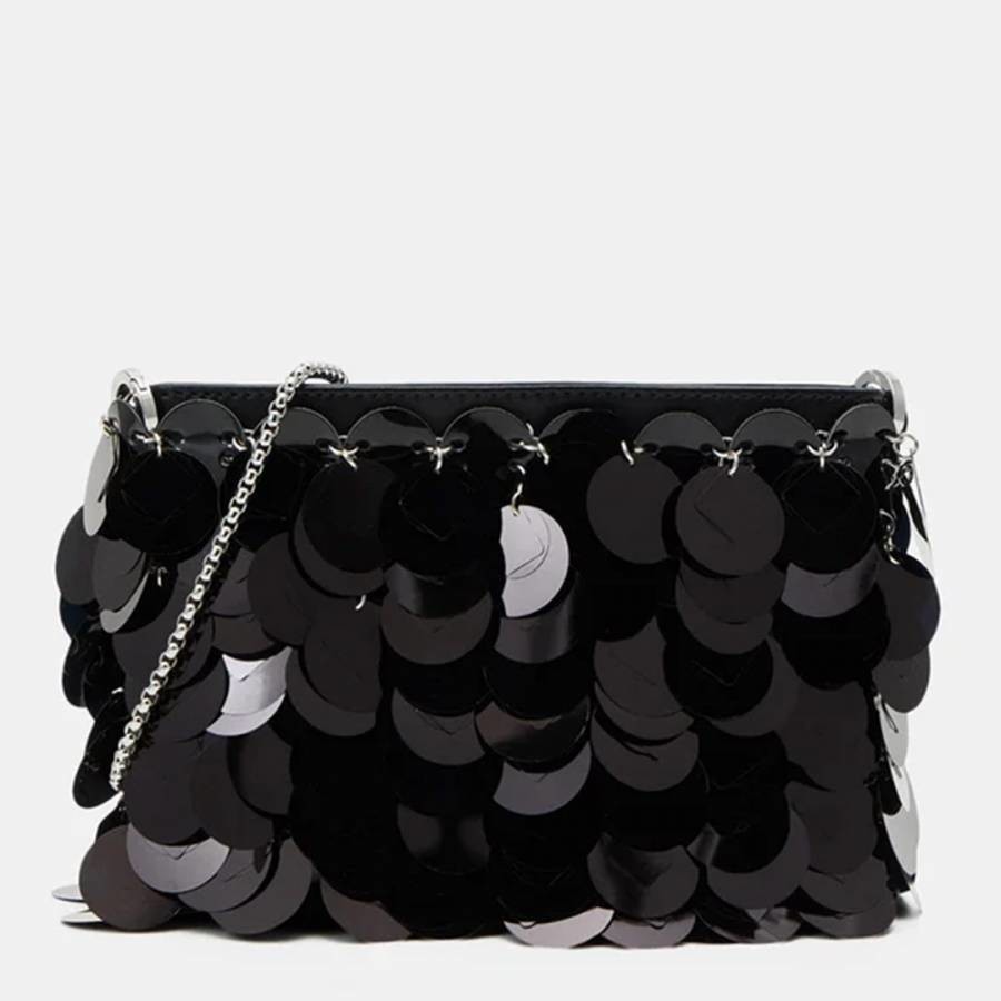 Black Catullo Sequin Bag