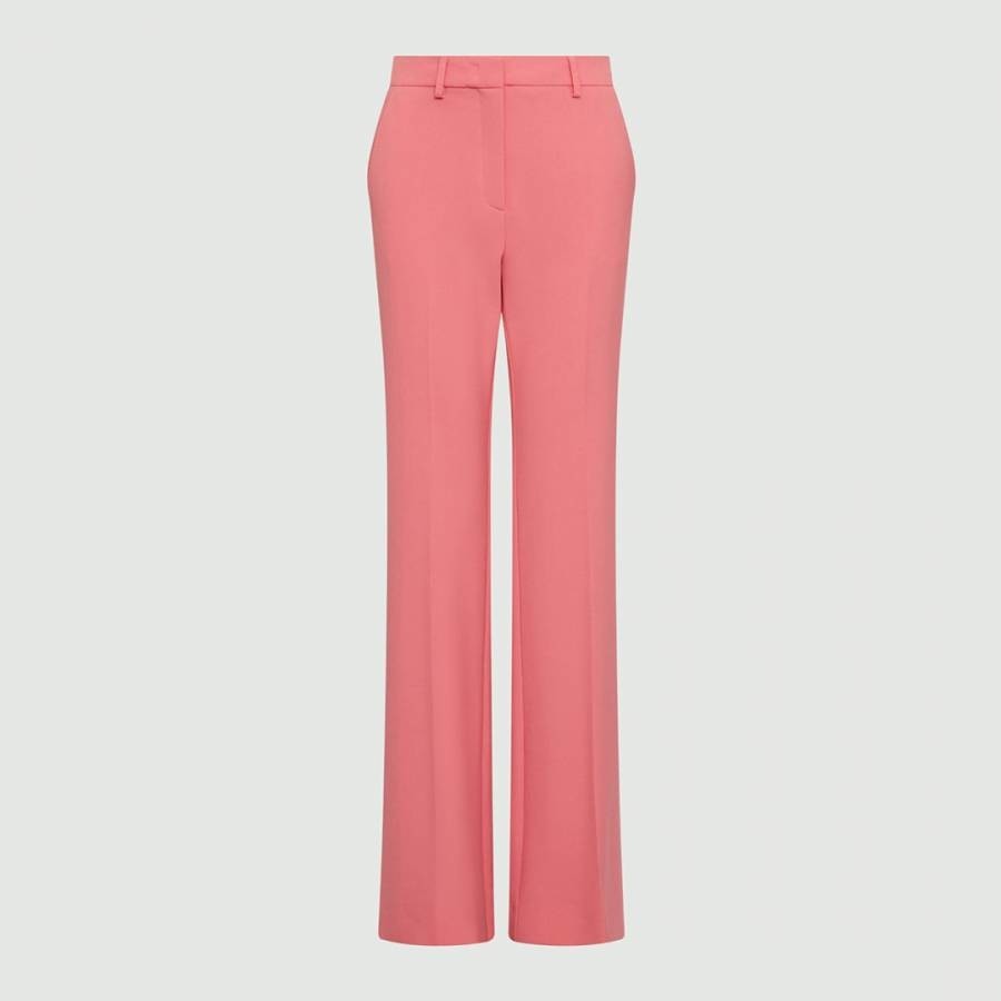 Pink Morena Wide Leg Trousers