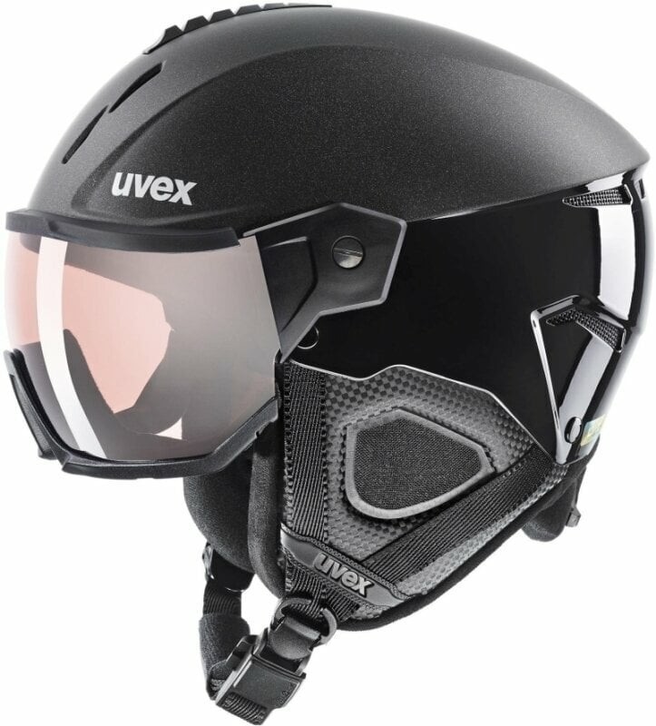 UVEX Instinct Visor Pro V Black Mat 53-56 cm