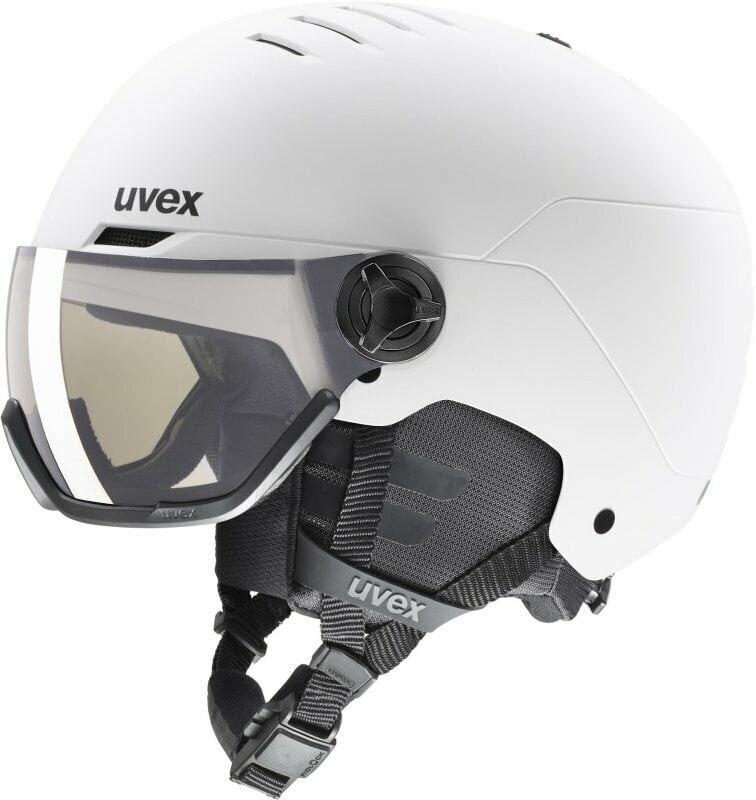 UVEX Wanted Visor Pro V White Mat 54-58 cm