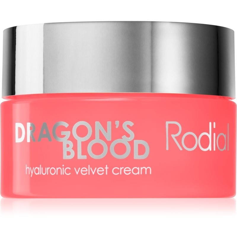 Rodial Dragon's Blood Hyaluronic Velvet Cream moisturising facial cream with hyaluronic acid 10 ml
