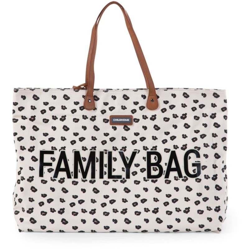 Childhome Family Bag Canvas Leopard travel bag 55 x 40 x 18 cm 1 pc