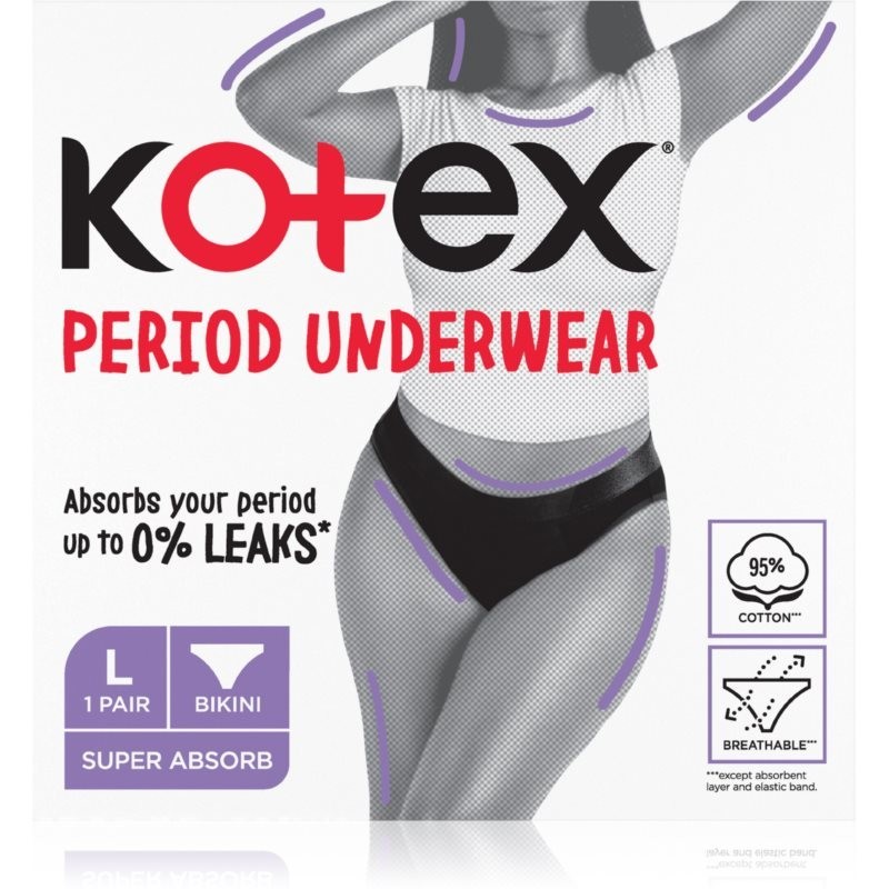 Kotex Period Underwear period knickers size L 1 pc