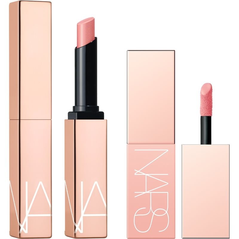 NARS HOLIDAY COLLECTION ORGASM AFTERGLOW LIPSTICK & MINI LIQUID BLUSH DUO gift set for lips and cheeks