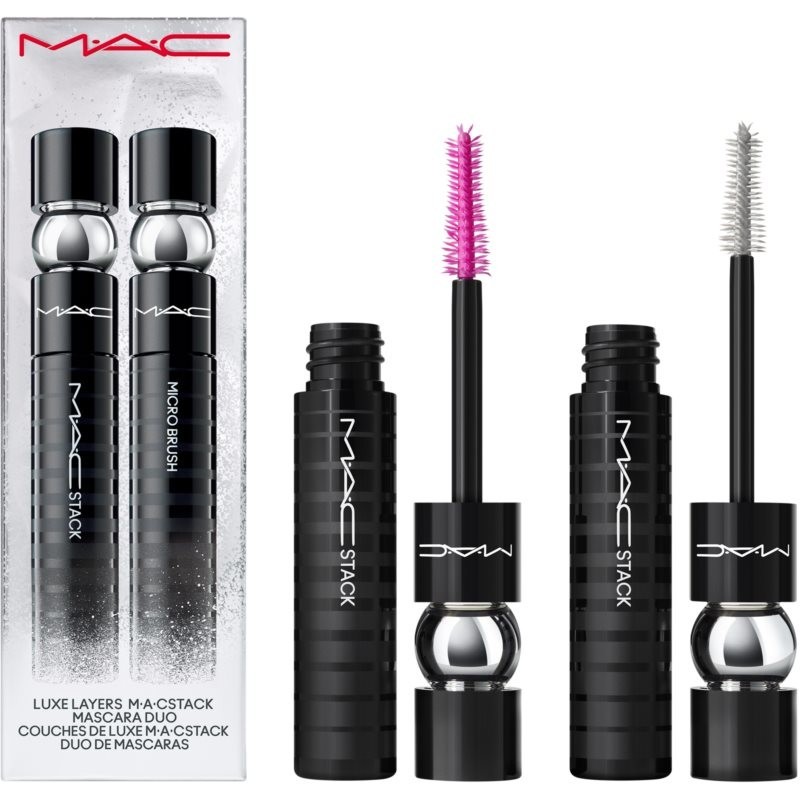 MAC Cosmetics Holiday Luxe Layers Mac Stack Mascara Duo gift set (for the eye area)