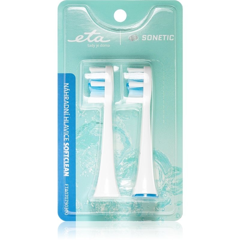 ETA Sonetic RegularClean 0707 90200 toothbrush replacement heads For ETAx707 2 pc