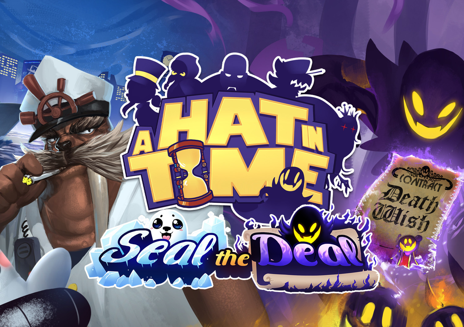 A Hat in Time + Seal the Deal DLC Steam CD Key