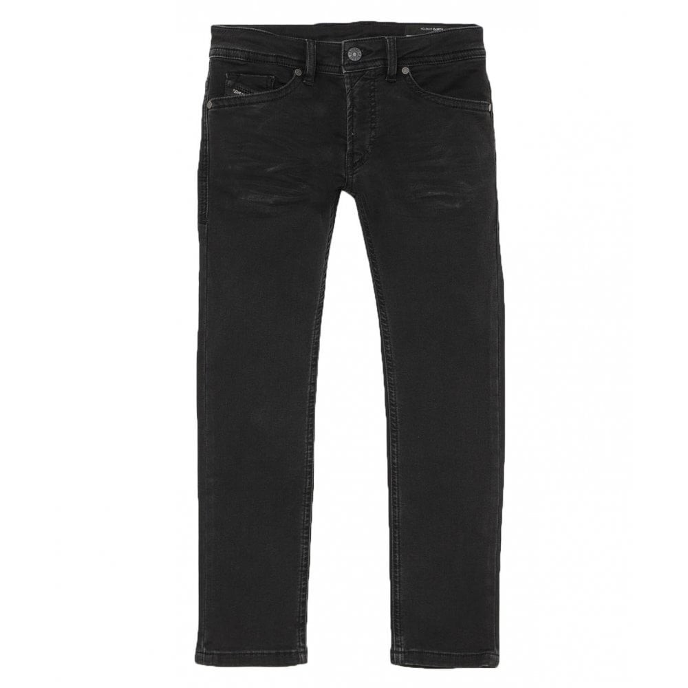Diesel Boys Slim Fit Jeans Black 6M
