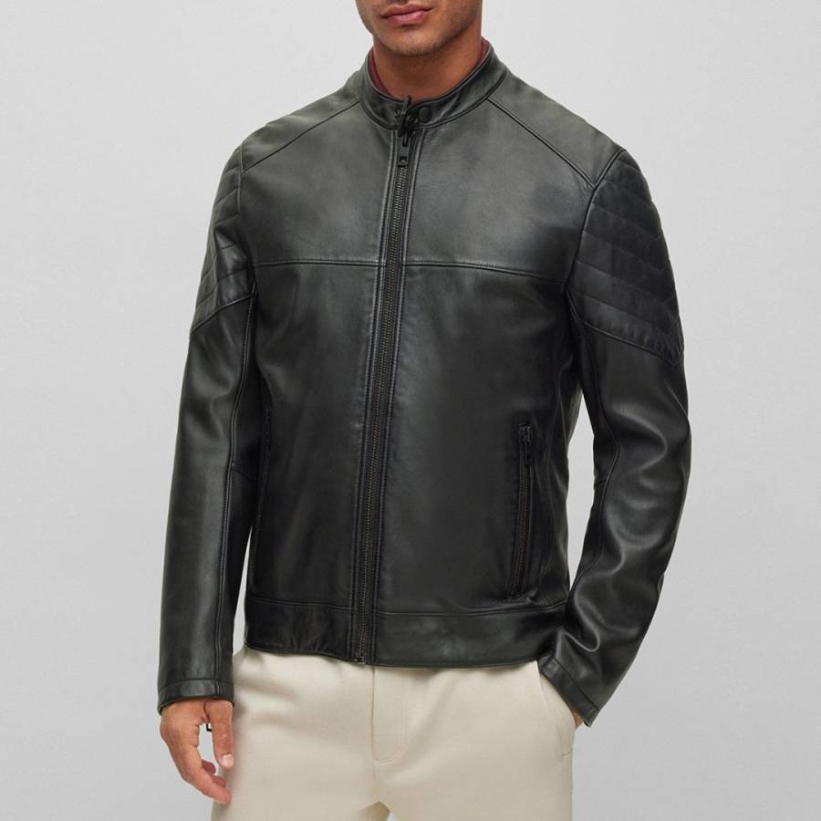 Black Joset Leather Jacket