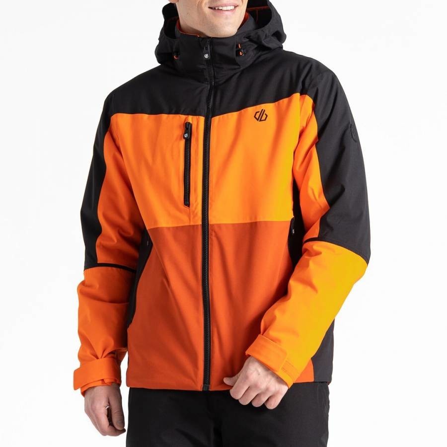 Orange Thermal Waterproof Ski Jacket