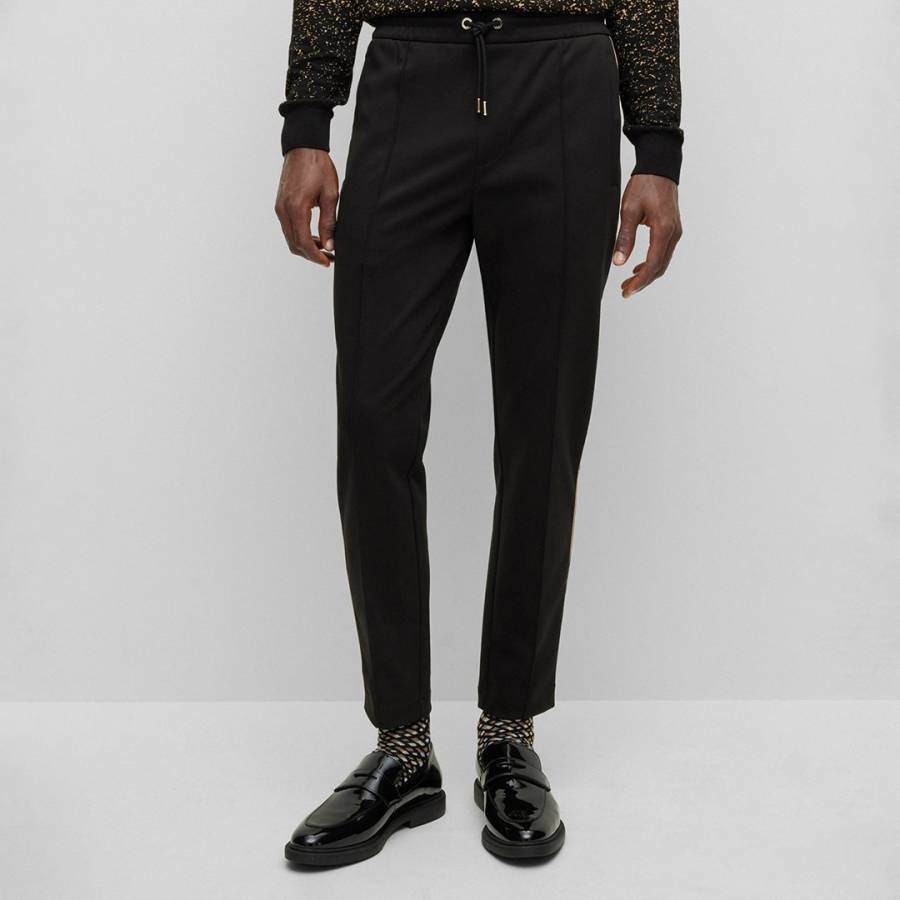 Black Lamont Cotton Trousers