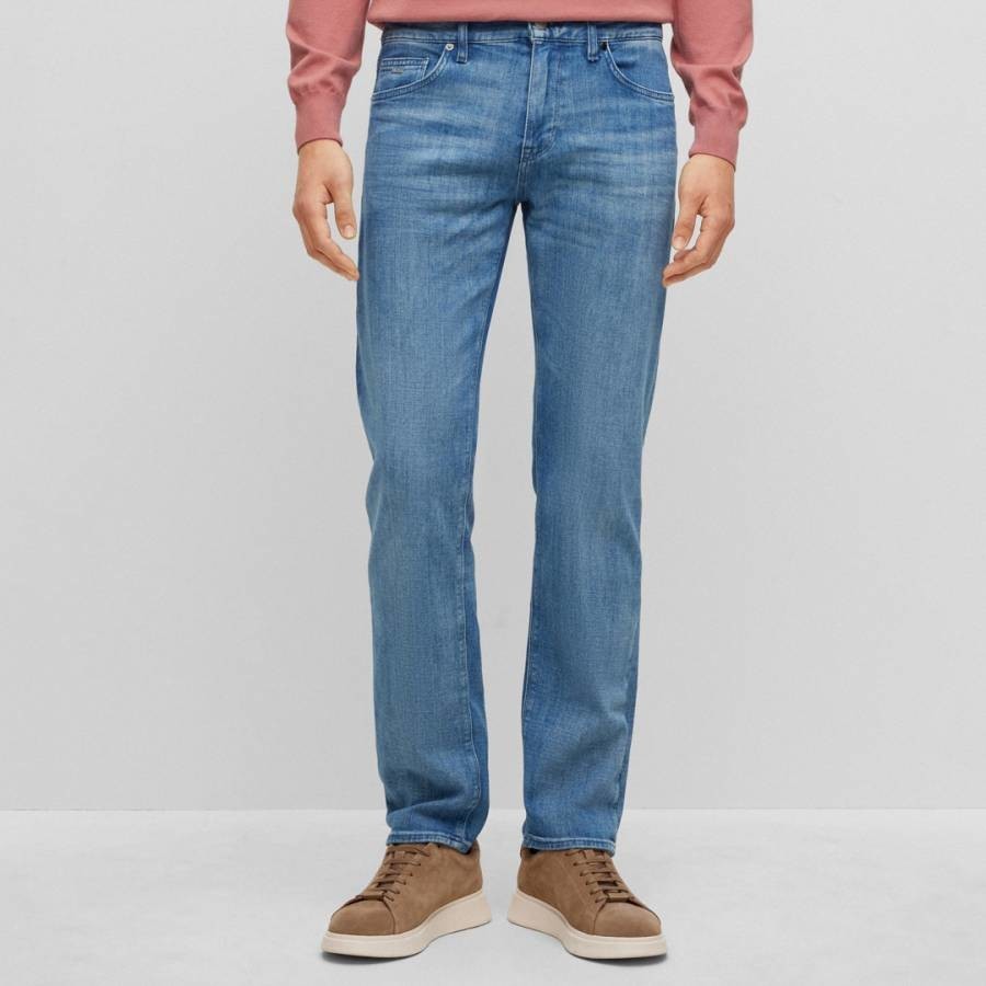 Blue Maine Regular Stretch Cotton Jeans