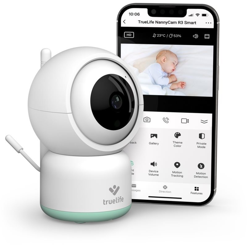 TrueLife NannyCam R3 Smart digital video baby monitor 1 pc