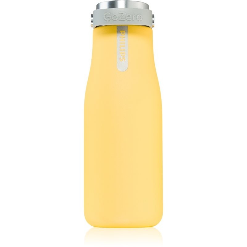 Philips AquaShield GoZero UV self-cleaning bottle thermo colour Yellow 590 ml