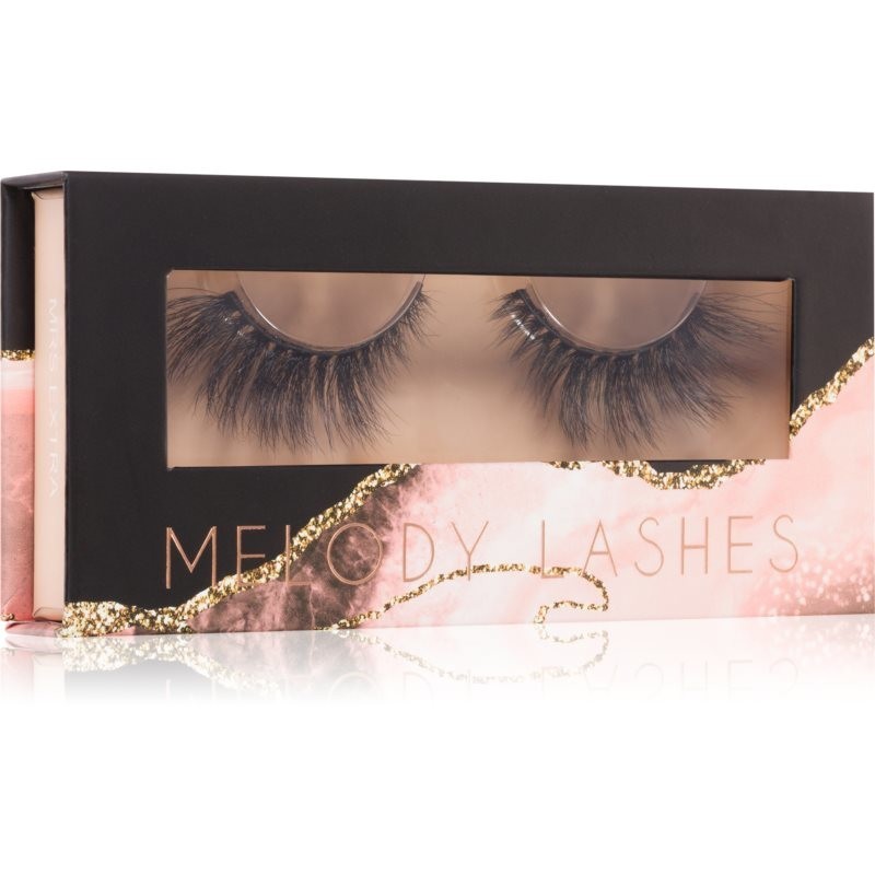 Melody Lashes Mrs. Extra false eyelashes 2 pc