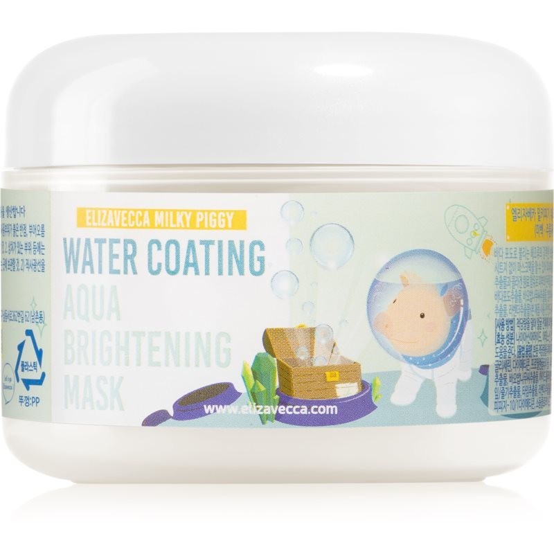 Elizavecca Milky Piggy Water Coating Aqua Brightening Mask Collagen Mask for Radiance and Hydration 100 g