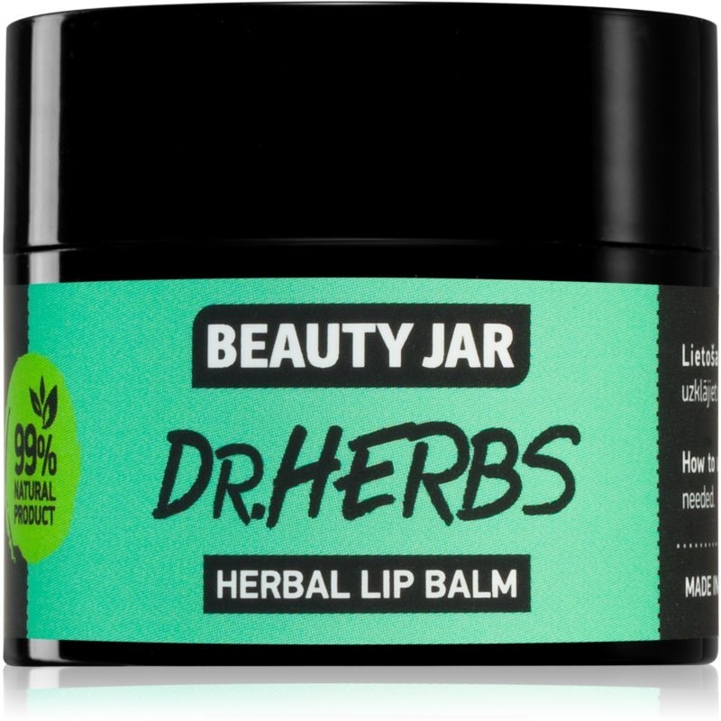 Beauty Jar Dr. Herbs lip balm with nourishing effect 15 ml