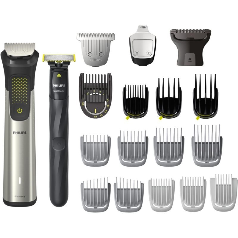 Philips Series 9000 MG9553/15 multipurpose trimmer + OneBlade Face 2 pc