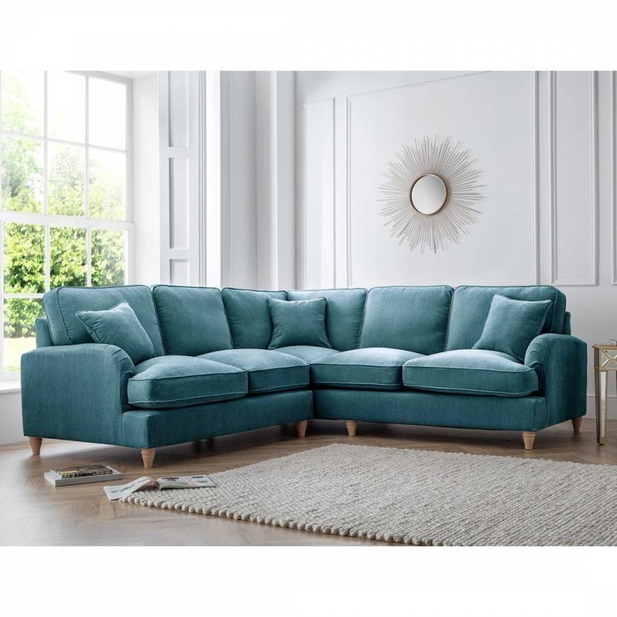 The Swift Corner Sofa Manhattan Emerald