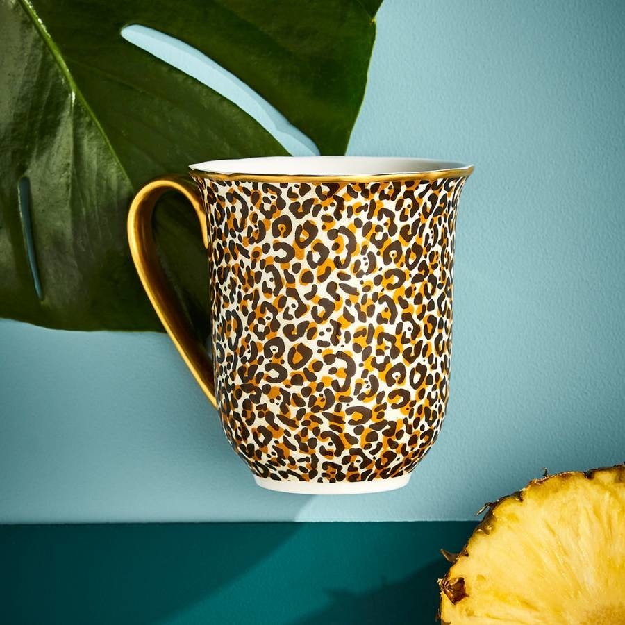 Leopard Mug in Gift Box