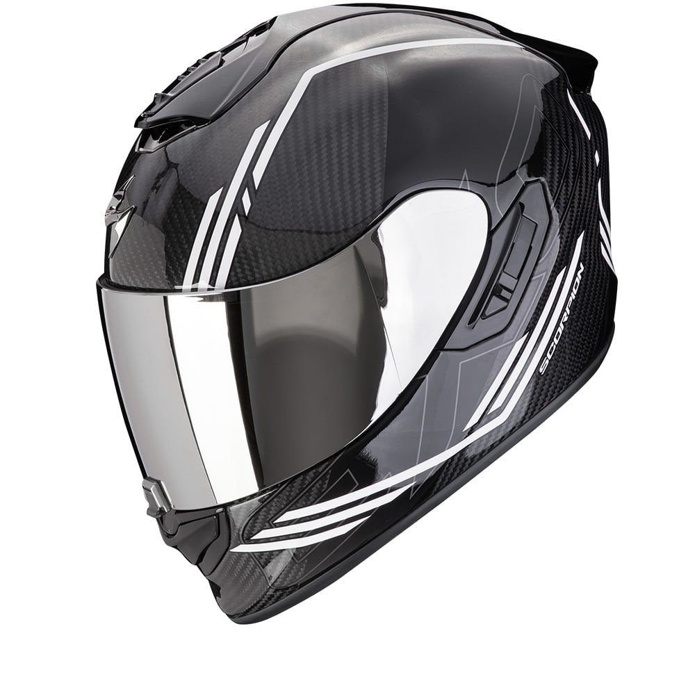 Scorpion EXO-1400 Evo 2 Carbon Air Reika Black-White Full Face Helmet S
