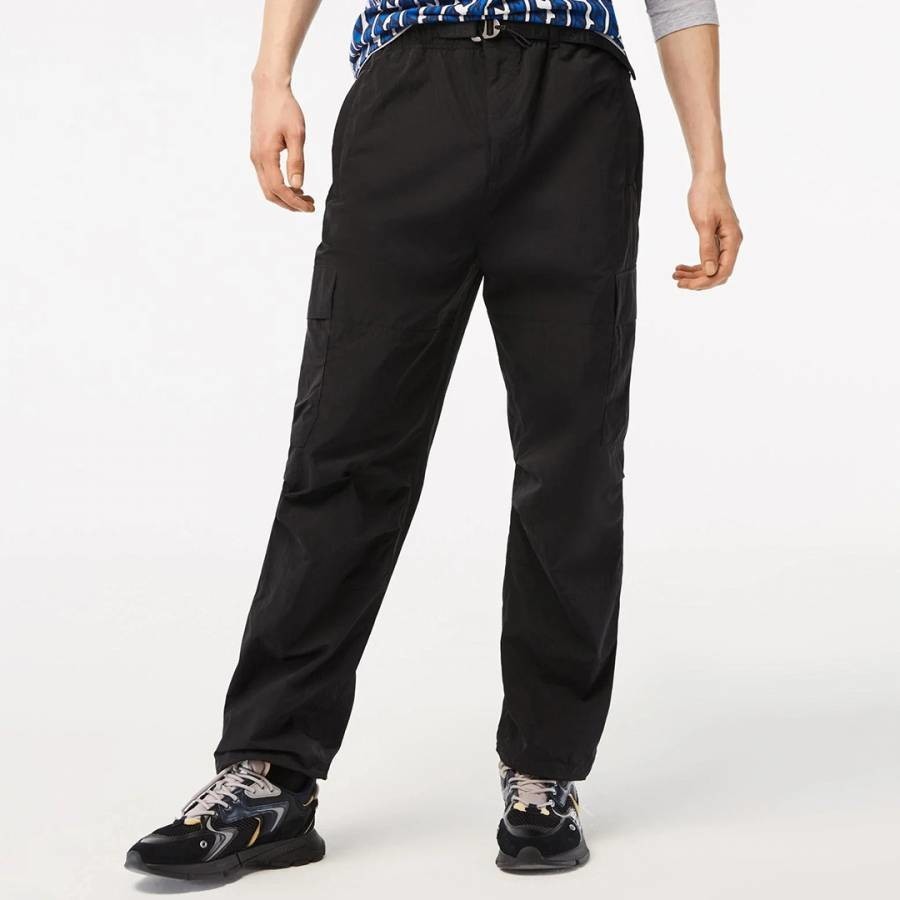 Black Cargo Trousers