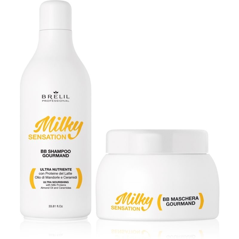 Brelil Numéro Milky Sensation Set gift set (for damaged hair)