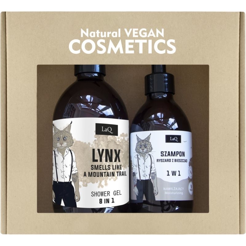 LaQ Lynx From Mountain Christmas gift set (for hair and body)