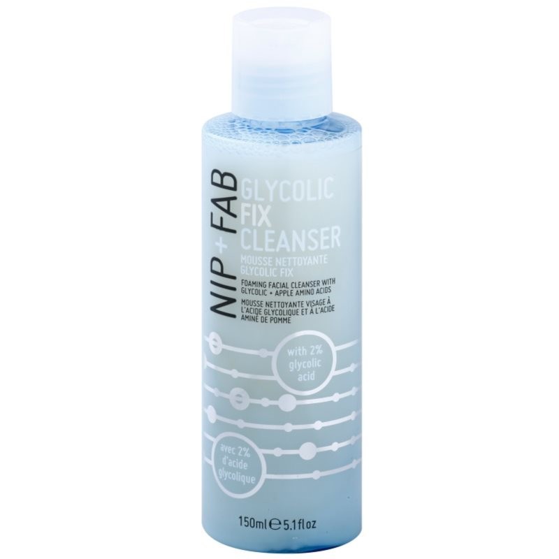 NIP+FAB Glycolic Fix 10% Foaming Facial Cleanser 150 ml