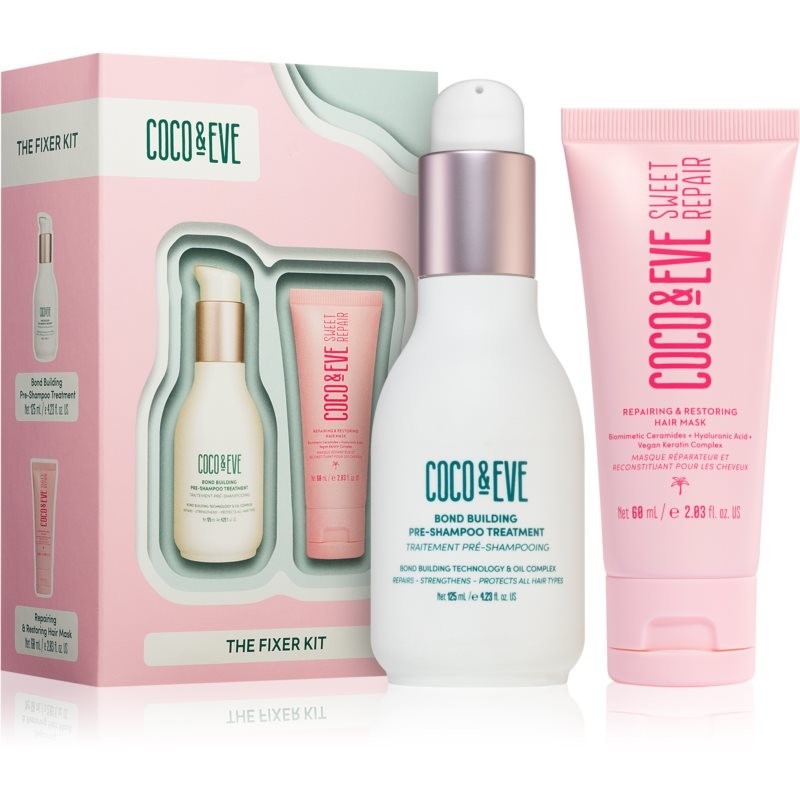 Coco & Eve The Fixer Kit gift set (for damaged hair)