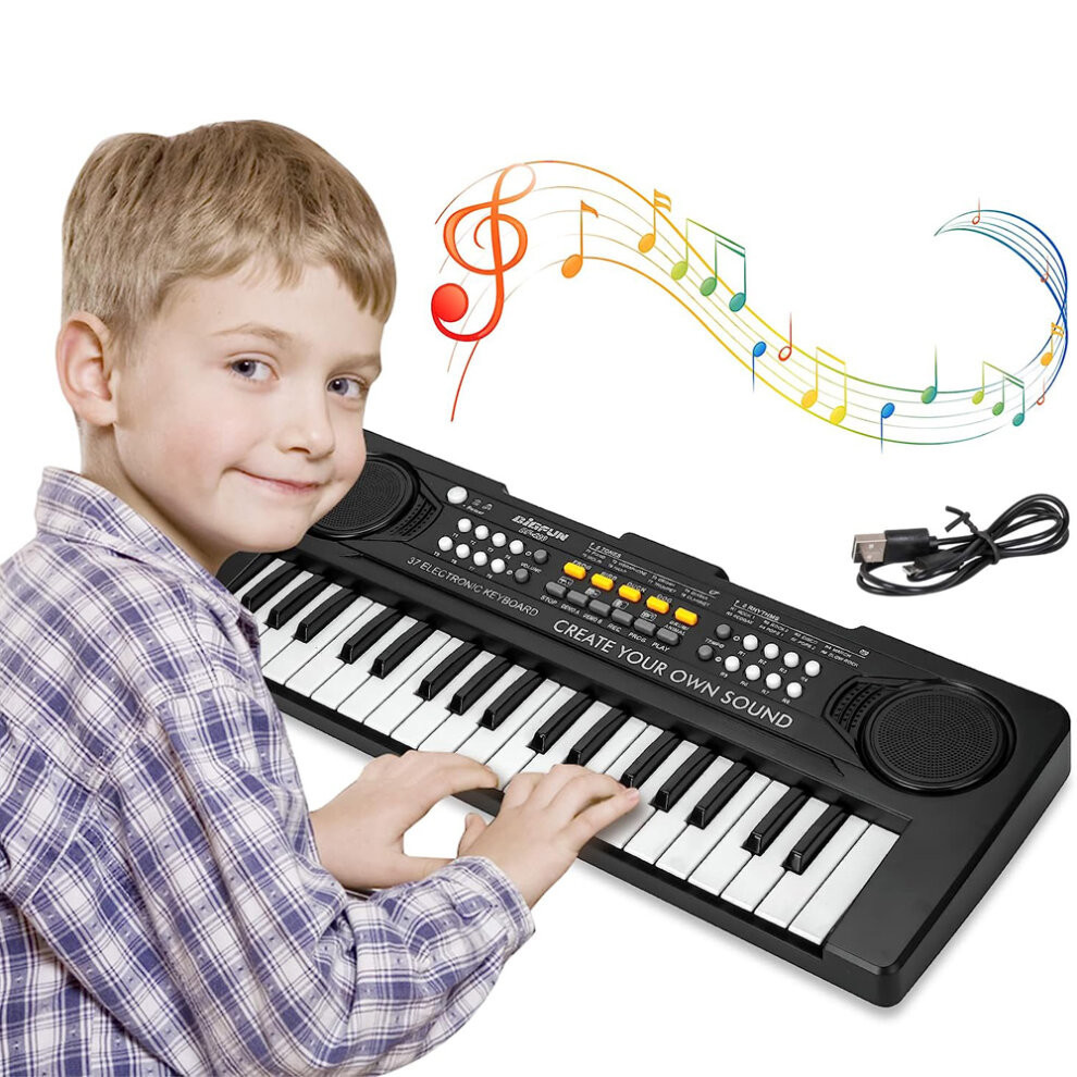37 Keys Digital Music Electronic Keyboard Piano Musical Instrument USB