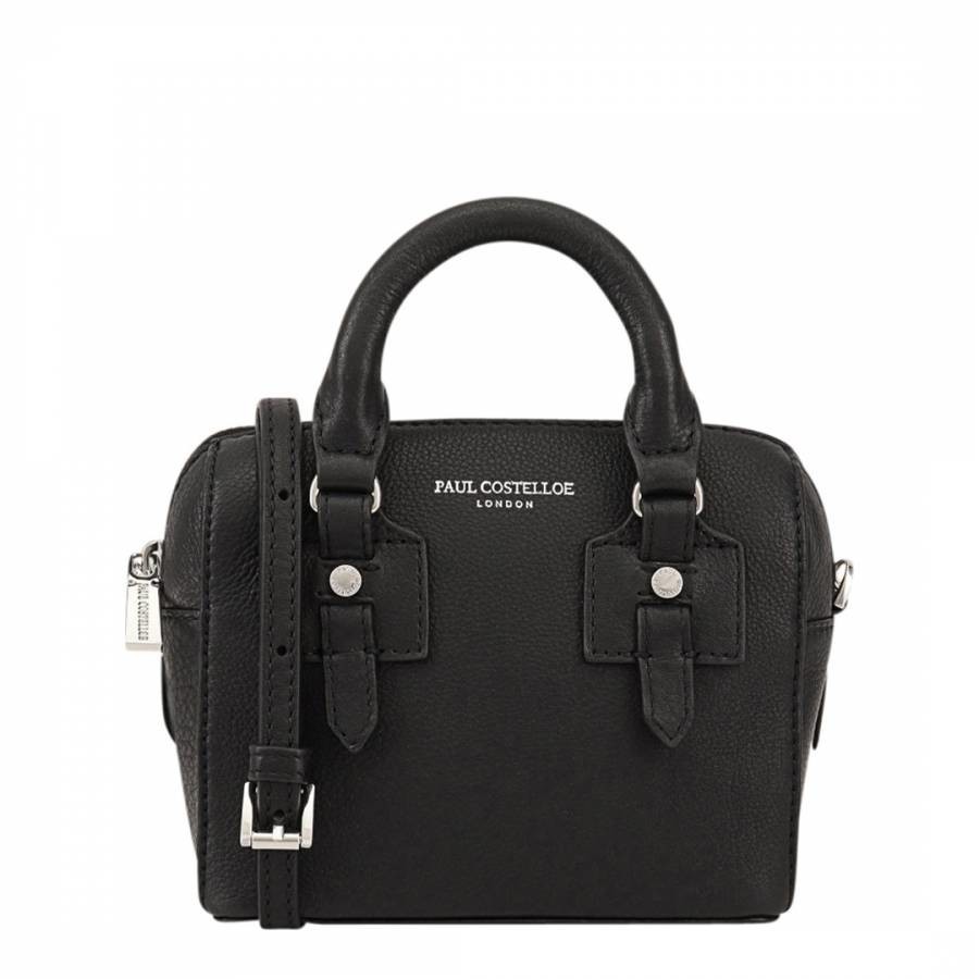 Black Bonita Top Handle Bag