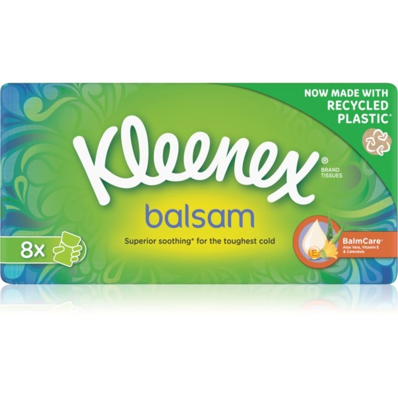 Kleenex Balsam BalmCare paper tissues 8x9 pc