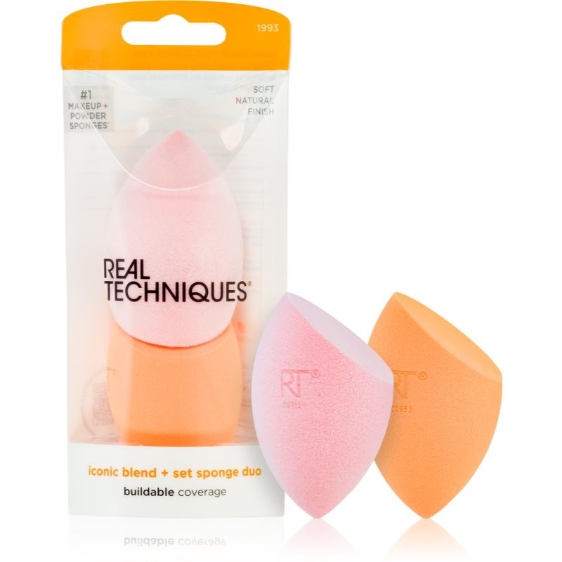 Real Techniques Iconic Blend applicator set for the face 2 pc